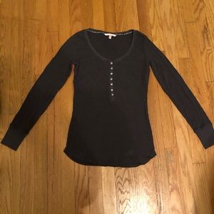 Victoria’s Secret gray long sleeve with buttons
